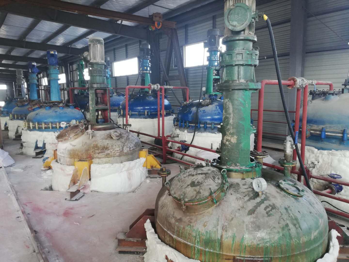 糖心VLOG免费版污生物化工蒸汽發生器用配套反應釜使用案例